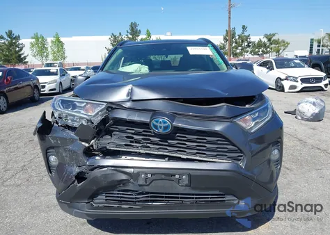 2020 Toyota Rav4 Hybrid Xle из США, поврежденный, VIN JTMRWRFV6LD063811